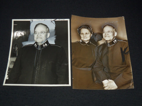 1950'S LT. COMMISSIONER HOLLAND FRENCH PRESS PHOTOS LOT OF 2 - #68