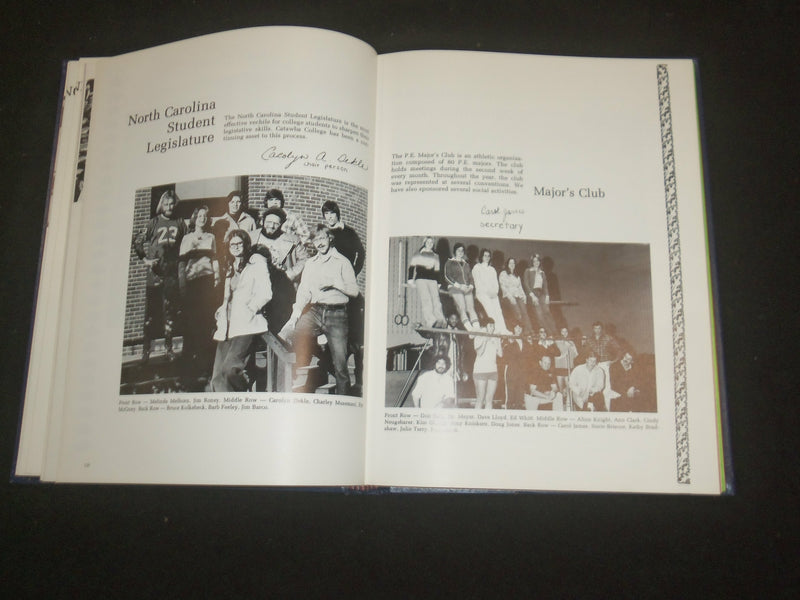 1976 CATAWBA COLLEGE YEARBOOK - SALISBURY, NORTH CAROLINA - YB 2300