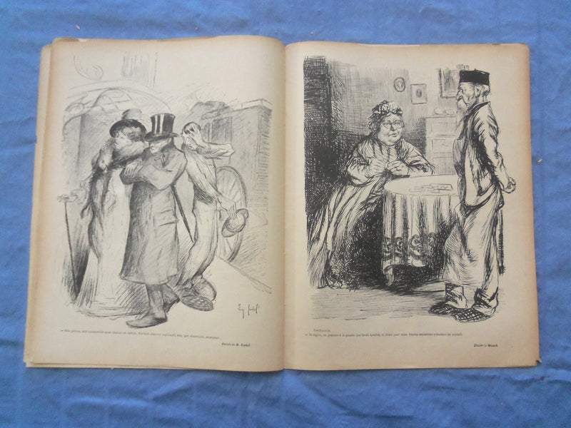 1902 FEB 1 LE SOURIRE MAGAZINE - ILLUSTRATED COMEDY - FRENCH TEXT - SP 4864W