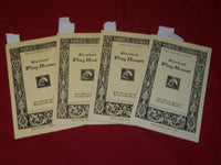 1955-1960 CLEVELAND PLAYHOUSE PROGRAM LOT OF 4 - DOM DELUISE - O 1098F