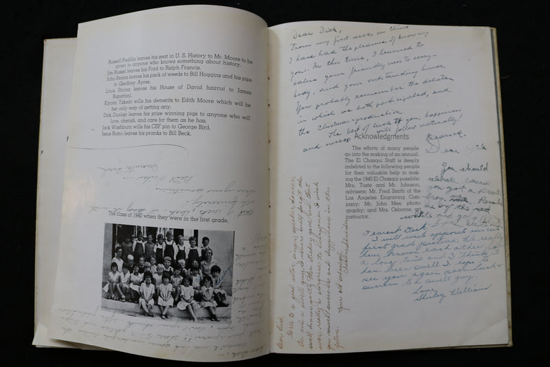 1940 EL CHASQUI CHINO HIGH SCHOOL YEARBOOK - CHINO, CALIFORNIA - YB 3512