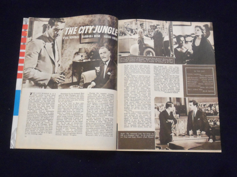 1959 JUNE FILM REVIEW MAGAZINE - MARTHA HYER - KIM PARKER - J 9696