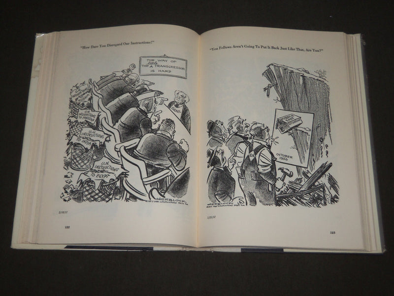 1958 HERBLOCK'S SPECIAL FOR TODAY BY HERBERT BLOCK BOOK -FIRST PRINTING- KD 4725