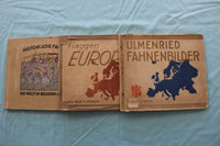 1900'S GERMAN STAMP ALBUMS - LOT OF 3 - SOFTCOVER BOOKS - KD 9623