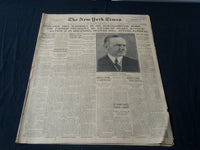1933 JANUARY 6 NEW YORK TIMES - COOLIDGE DIES SUDDENLY NORTHAMPTON HOME- NT 7221