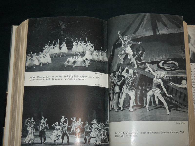 1954 BALANCHINE'S COMPLETE STORIES OF THE GREAT BALLETS HARDCOVER BOOK - KD 7032