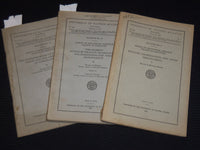 1922-1926 UNIVERSITY OF ILLINOIS BULLETINS LOT OF 3 - URBANA - K 16
