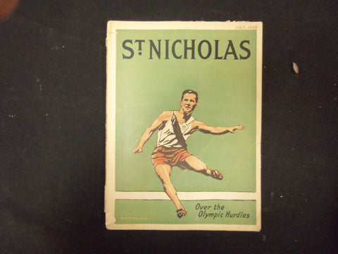 1928 JULY ST. NICHOLAS MAGAZINE - ILLUSTRATIONS, STORIES & ADS - ST 3162