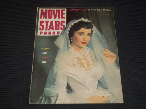 1950 JUNE MOVIE STARS PARADE MAGAZINE - ELIZABETH TAYLOR COVER - E 12130