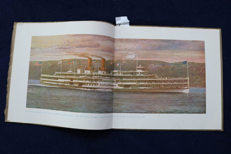 1907 HUDSON REIVER DAY LINE GUIDE SOFTCOVER BOOK - K 901