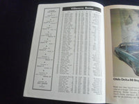 1968 NOV 23 FOOTBALL PROGRAM - VILLANOVA UNIV VS WEST CHESTER UNIV - SP 1215D