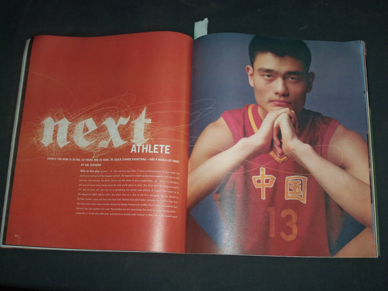 2000 DECEMBER 25 ESPN MAGAZINE - YAO MING COVER - B 6461