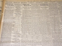 1915 JUNE 26 NEW YORK TIMES NEWSPAPER- YALE BOAT CREW MAKES CLEAN SWEEP- NT 7708