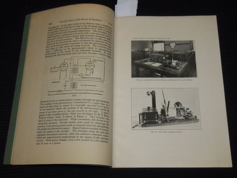 1927 COOPERATIVE MEASUREMENTS OF RADIO FADING IN 1925 BOOK - J 9873