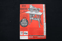 1936 OCT POPULAR HOME CRAFT MAGAZINE - COFFEE TABLE WITH TRAY COVER - E 10391