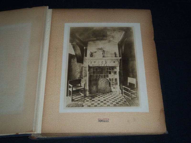 1900'S OLD HOLLANDISH INTERIORS 15-18 CENTURY - SIXTY PHOTOGRAPHS VOLUME - Z 84