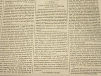 1856 SEPTEMBER 13 LIFE ILLUSTRATED NEWSPAPER - LIFE OF ISAAC NEWTON - NP 4814