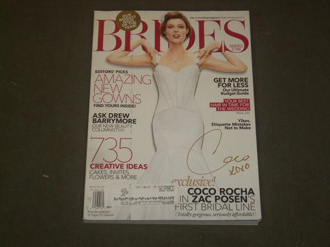 2014 FERBRUARY/MARCH BRIDES MAGAZINE - NICE COVER, PHOTOS & ARTICLES - B 2228