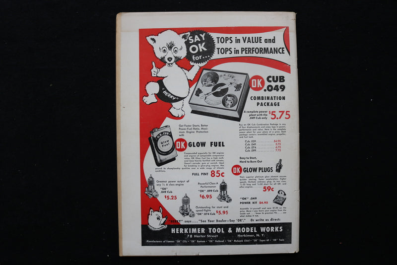 1952 SEPTEMBER AIR TRAILS MAGAZINE - FOUR AMERICAN ACES COVER - SP 4184J