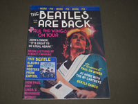 1976 THE BEATLES ARE BACK MAGAZINE - PAUL MCCARTNEY COVER - CW 582