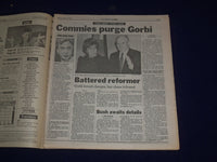 1991 AUG 19 PHILADELPHIA DAILY NEWS - MIKHAIL GORBACHEV OUSTED - NP 2983