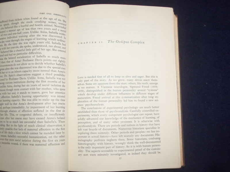 1963 PASSION AND SOCIAL CONSTRAINT HARDCOVER BOOK BY E. VAN DEN HAAG - KD 9163