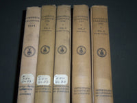 1924-1929 COMMERCE YEARBOOK LOT OF 5 - NICE FOLD OUT MAPS - KD 4283