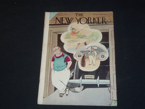 1942 AUGUST 29 THE NEW YORKER MAGAZINE - ILLUSTRATED COVER - NY 54