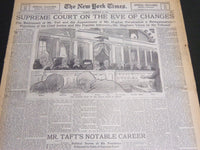 1930 FEB 9 NEW YORK TIMES SPECIAL - SUPREME COURT ON THE EVE OF CHANGES- NT 7000