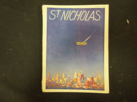 1928 APRIL ST. NICHOLAS MAGAZINE - ILLUSTRATIONS, STORIES & ADS - ST 3159