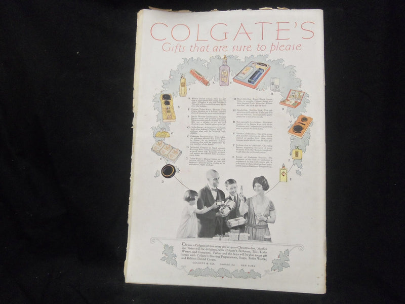 1923 DECEMBER MCCALL'S MAGAZINE - GREAT PHOTOS AND ADS - ST 1148
