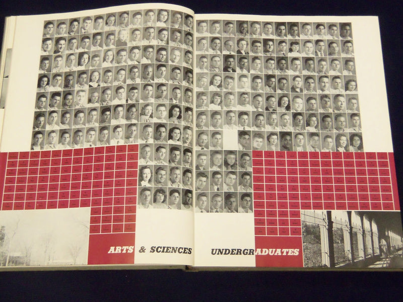 1948 TOWER UNIVERSITY OF DETROIT YEARBOOK - MICHIGAN - GREAT PHOTOS - YB 794