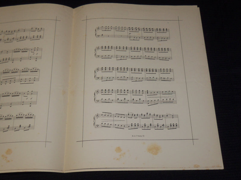 1894 PIERROT SURPRIS BALLET PANTOMIME SHEET MUSIC - ADOLPHE DAVID - SP 887D