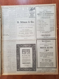 1921 JANUARY 24 NEW YORK TIMES - DR. CARSTENSEN ASSAILS 3 RECTORS - NT 8103