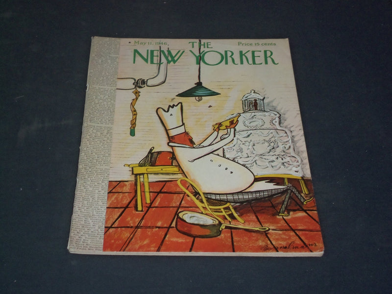 1946 MAY 11 THE NEW YORKER MAGAZINE - ILLUSTRATED COVER - NY 887