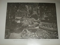1905 COUNTRY HOMES OF FAMOUS AMERICANS BOOK BY OLIVER BRONSON CAPEN - KD 2211