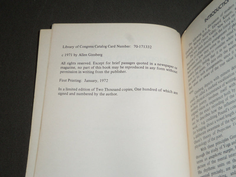 1972 IMPROVED POETICS EDITED BY MARK ROBINSON SOFTCOVER BOOK - J 2385