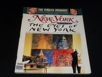 1992 APRIL 6 NEW YORK MAGAZINE - THE EYES OF NY FRONT COVER - E 638