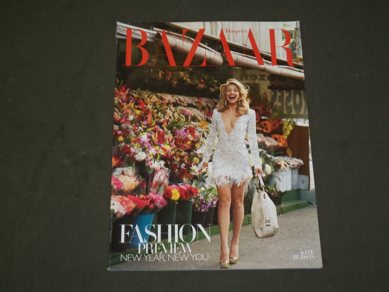 2010 JANUARY HARPER'S BAZAAR MAGAZINE - KATE HUDSON COVER - B 3636