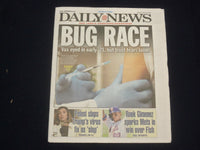 2020 AUGUST 10 NEW YORK DAILY NEWS - VACINE EYED IN 2021, BUT TRUST FEARS LOOM
