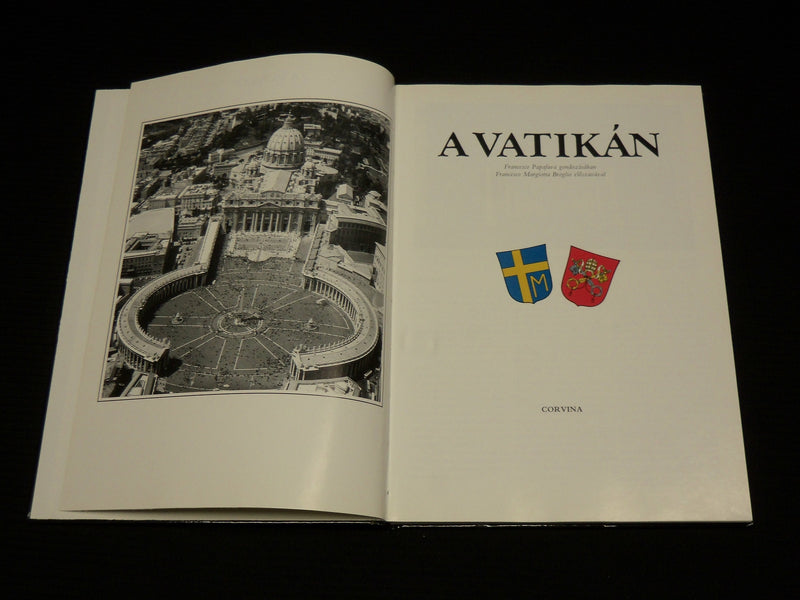 1989 A VATIKAN HARDCOVER BOOK BY FRANCESCO PAPAFAVA - HUNGARIAN - R 724M
