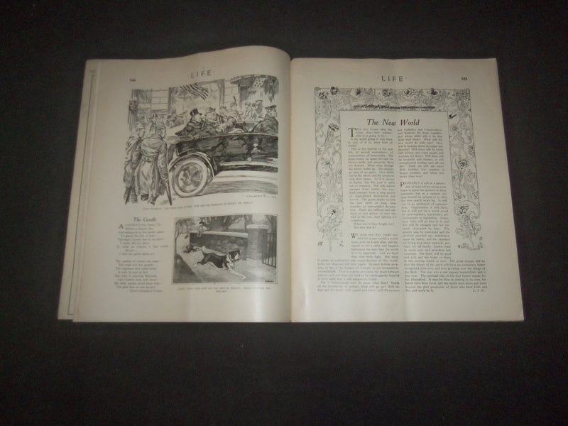 1919 APRIL 3 LIFE MAGAZINE - EASTER NUMBER - SAINT AND SINNERS - L 768X