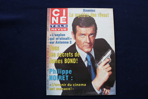 1986 JANUARY 16 CINE TELE REVUE MAGAZINE - ROGER MOORE COVER - E 11974