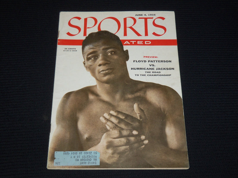 1956 JUNE 4 SPORTS ILLUSTRATED MAGAZINE - FLOYD PATTERSON COVER - SP 8790