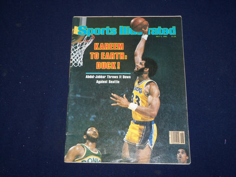 1980 MAY 5 SPORTS ILLUSTRATED MAGAZINE - KAREEM ABDUL-JABBAR COVER - SP 9657