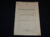 1846 MR. WINTROP OF MASSACHUSETTS THE RIVER AND HARBOR BILL SPEECH - J 9000