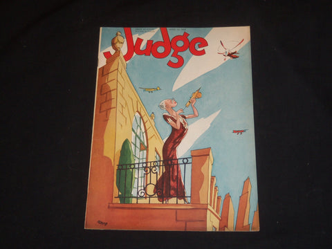 1932 APRIL 16 JUDGE MAGAZINE - ILLUSTRATED COVER - ST 5729