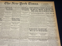 1920 MAY 21 NEW YORK TIMES NEWSPAPER - DIRECT ROUTING OF FREIGHT CARS - NT 8687