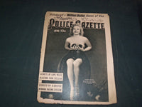 1940 JUNE THE NATIONAL POLICE GAZETTE MAGAZINE - ANNETTE HERWIG - B 5880