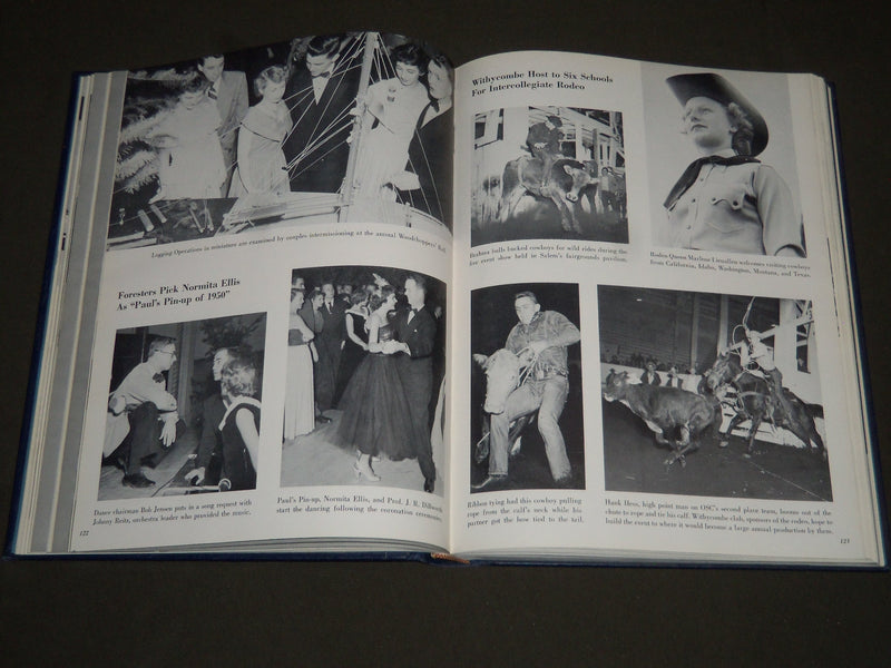 1951 THE BEAVER OREGON STATE COLLEGE YEARBOOK - CORVALLIS, OREGON - YB 922